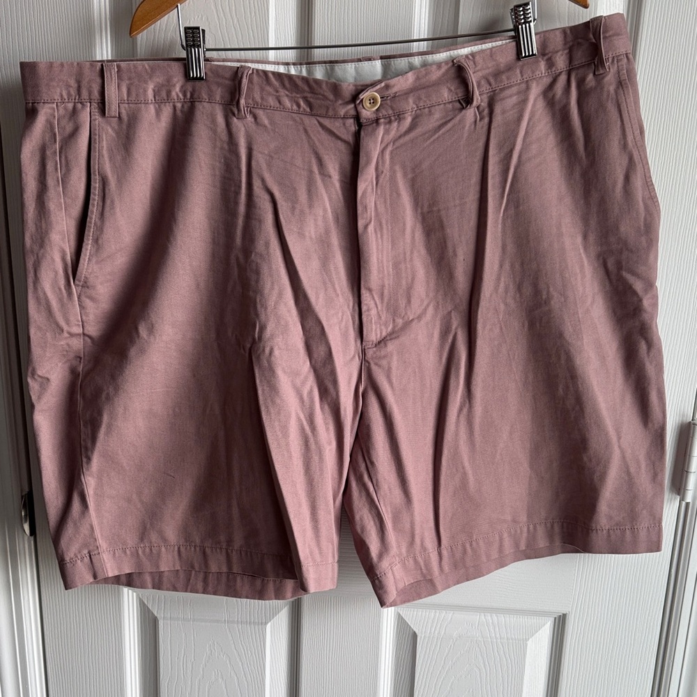 Men's Casual Pink Chino Shorts